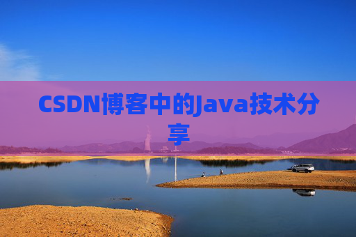 CSDN博客中的Java技术分享